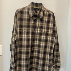 Banana Republic Plaid Shirt Slim Fit size large